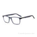 Modello classico indossa maschio rettangolo bel design a cornice ottica Eyewear